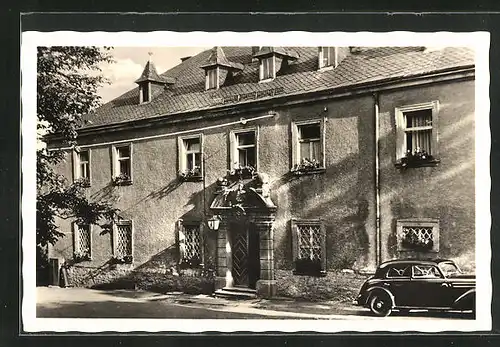 AK Gattendorf, Hotel-Restaurant Schlossgut Gattendorf, Frontansicht des Schlosses