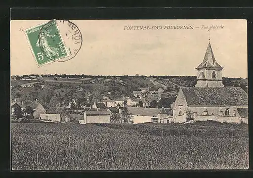 AK Fontenay-sous-Fouronnes, Vue gènèrale