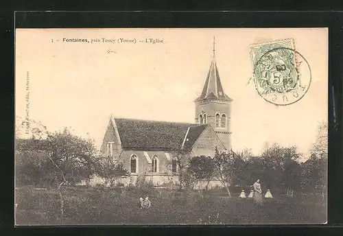 AK Fontaines, L`Èglise