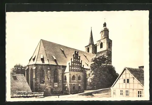 AK Jüterbog, Blick zur Nicolaikirche