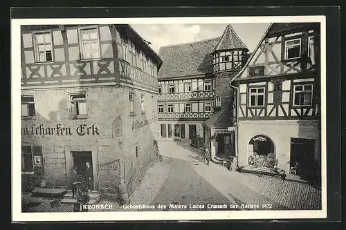 AK Kronach, Geburtshaus Lucas Cranach der Ältere 1472