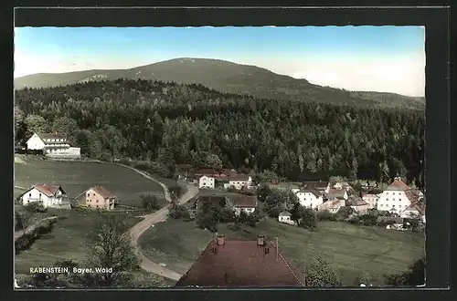 AK Rabenstein im Bayr. Wald, Gesamtansicht aus der Vogelschau