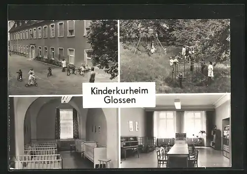 AK Glossen, Vier Ansichten vom Kinderkurheim