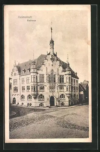 AK Helmstedt, Blick zum Rathaus