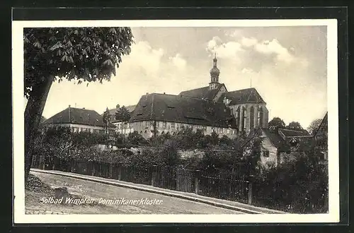 AK Wimpfen, Partie am Dominikanerkloster