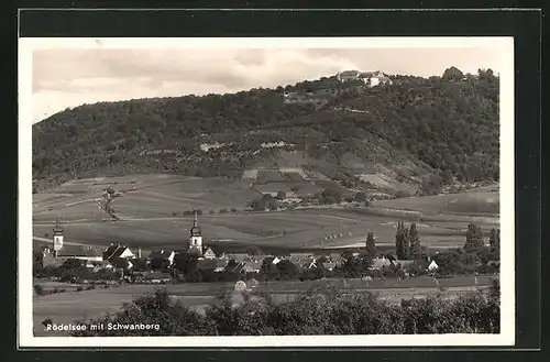 AK Rödelsee, Blick ins Tal auf Schwanberg