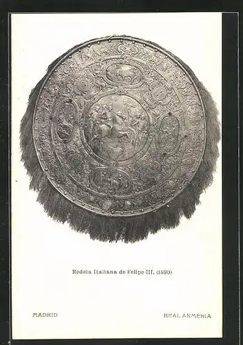 AK Reformation, Madrid, Real Armeria, Rodela Italiana de Felipe III.