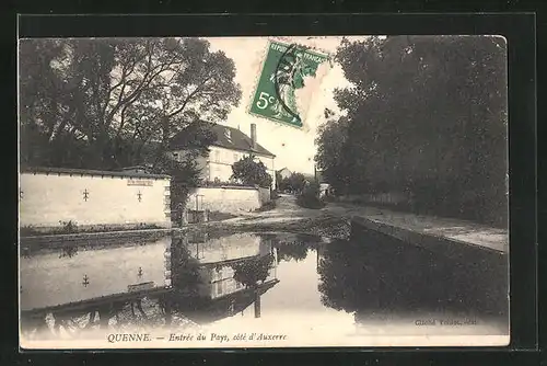 AK Quenne, Entree du Pays, cote d`Auxerre