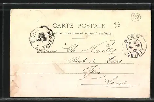 AK Rogny, Vue Generale, Ecluse