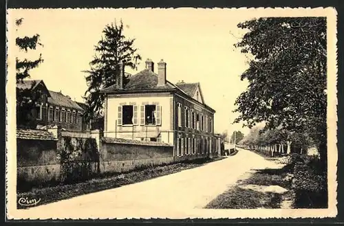 AK Pont-sur-Yonne, Asile Lamy-Delettrez, Route de Villeperrot