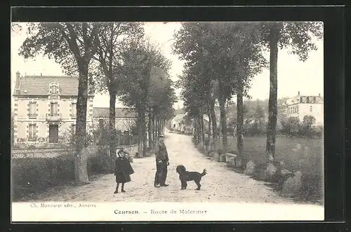 AK Courson-les-Carrieres, Route de Molesmes