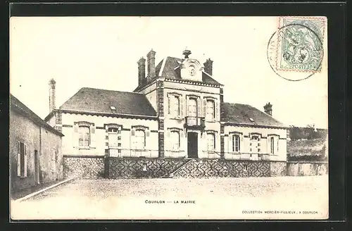 AK Courlon, La Mairie