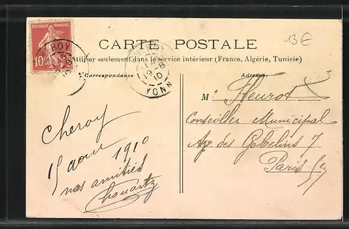 AK Cheroy, Place de l`Hotel de Ville