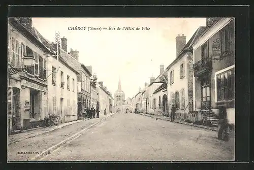 AK Cheroy, Rue de l`Hotel de Ville, L`Eglise