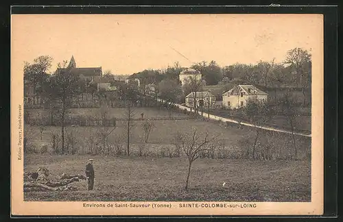 AK Sainte-Colombe-sur-Loing, Environs de Saint-Sauveur