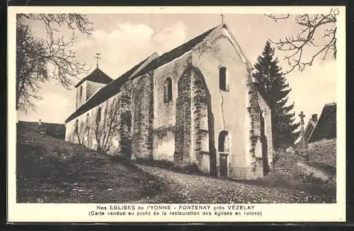 AK Fontenay-près-Vézelay, Nos Eglises