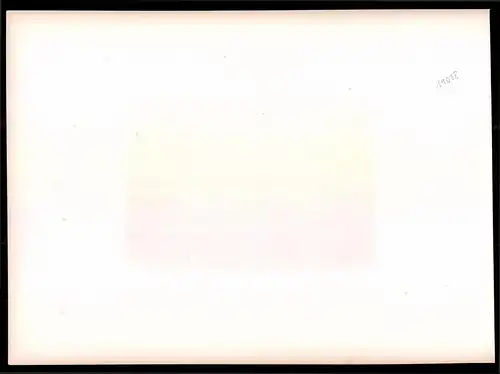 Lithographie Primkenau, Kreis Sprottau, Farblithographie aus Duncker 1865, 39 x 29cm