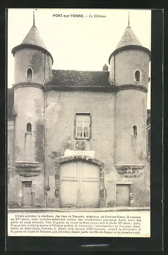 AK Pont-sur-Yonne, Le Château