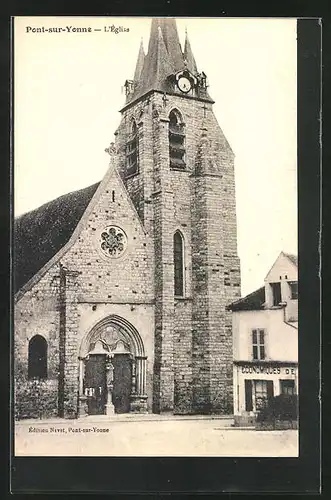 AK Pont-sur-Yonne, L`Eglise