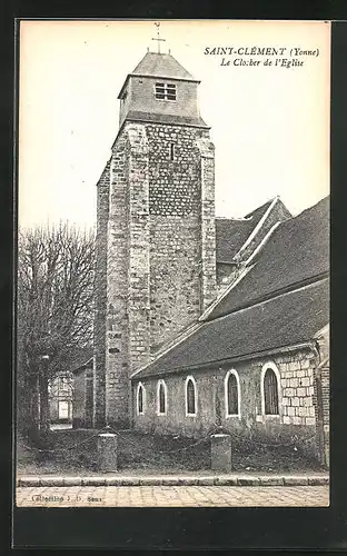 AK Saint-Clément, Le Clocher de l`Eglise