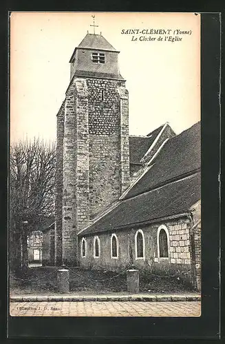 AK Saint-Clément, Le Clocher de l`Eglise