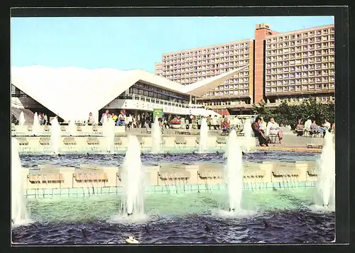 AK Berlin, Wasserspiele vor dem Fernsehturm