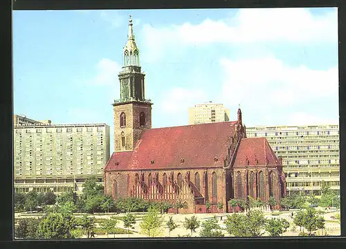 AK Berlin, Partie an der Marienkirche