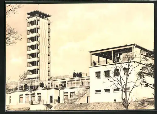 AK Berlin, Müggelturm mit Gasthaus