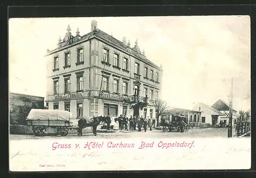 AK Bad Oppelsdorf, Hotel zum Kurhaus