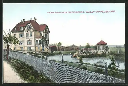 AK Wald-Oppelsdorf, Erholungsheim Rudelsburg