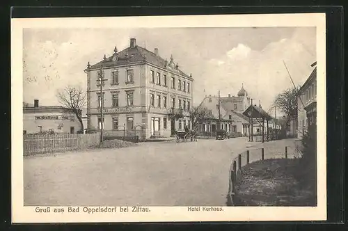 AK Bad Oppelsdorf, Hotel Kurhaus