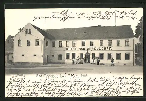 AK Bad Oppelsdorf, Hotel