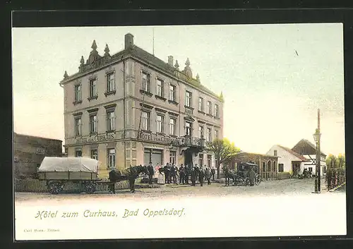 AK Bad Oppelsdorf, Hotel zum Curhaus