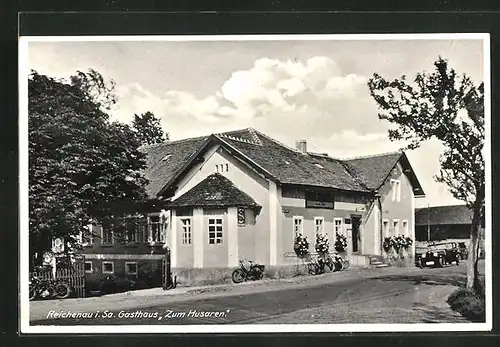 AK Reichenau, Gasthaus zum Husaren