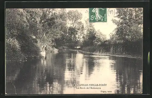 AK La Chapelle-Vieille-Foret, Les Bords de l`Armancon