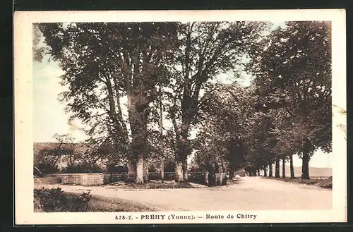 AK Préhy, Route de Chitry