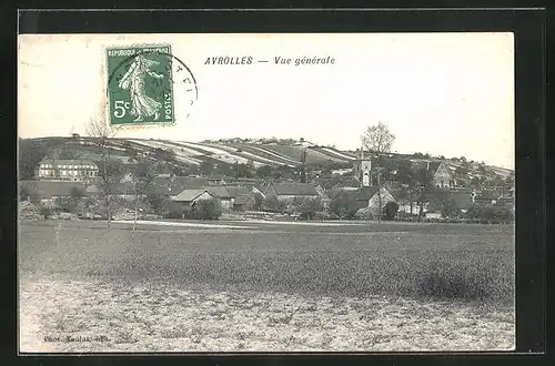 AK Avrolles, Vue Générale