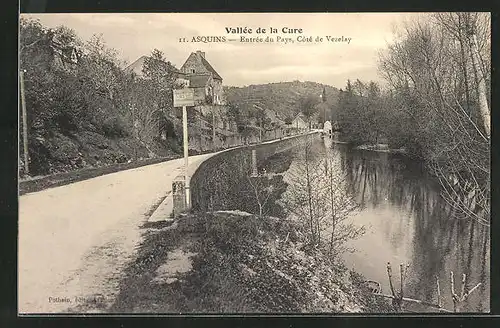 AK Asquins, Entrée de Pays, Côte de Vezelay