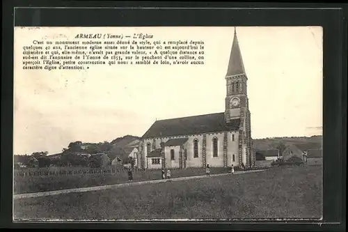 AK Armeau, L`Eglise