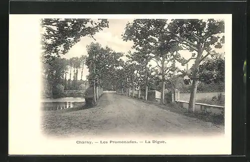 AK Charny, Les Promenades, La Digue