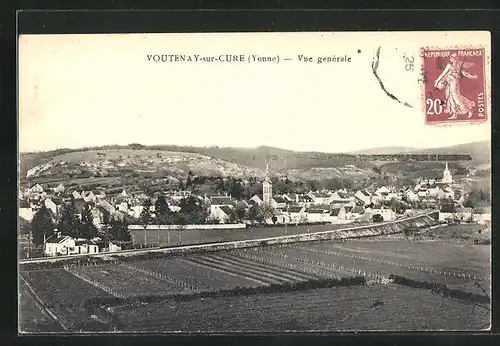 AK Voutenay-sur-Cure, Vue générale