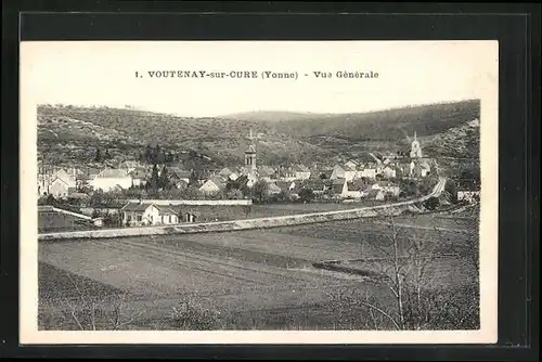 AK Voutenay-sur-Cure, Vue Générale