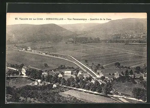 AK Sermizelles, Vue Panoramique