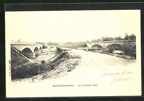 AK Saint-Florentin, Le nouveau Pont