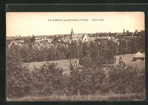 AK Saint-Martin-sur-Ouanne, Panorama