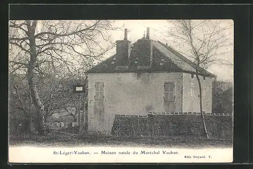 AK St-Léger-Vauban, Maison natale de Maréchal Vauban