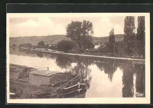 AK St-Julien-du-Sault, Le Port, Les Bords de l`Yonne