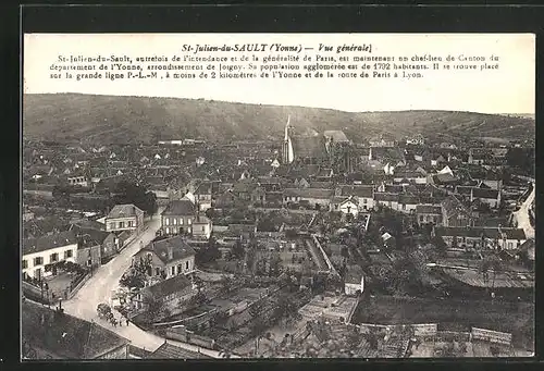 AK St-Julien-du-Sault, Vue générale