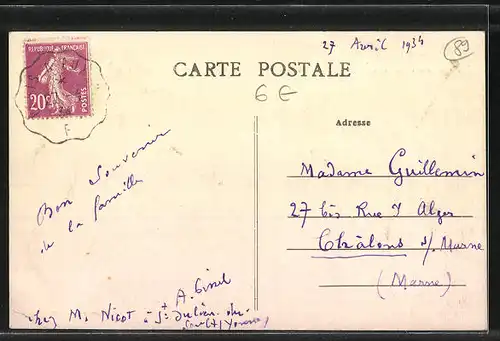 AK St-Julien-du-Sault, Vue générale