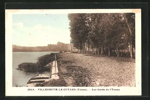AK Villeneuve-la-Guyard, Les Bords de l`Yonne